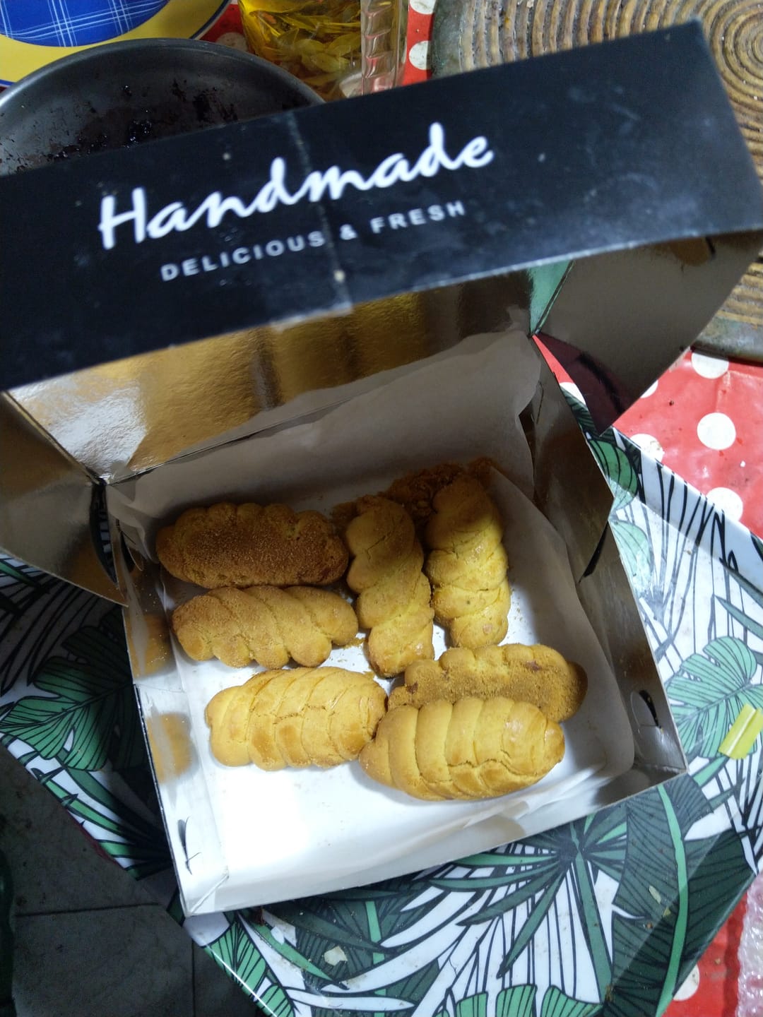 Customer photo review of Traditional Greek Braided Koulourakia – Handcrafted – 500g