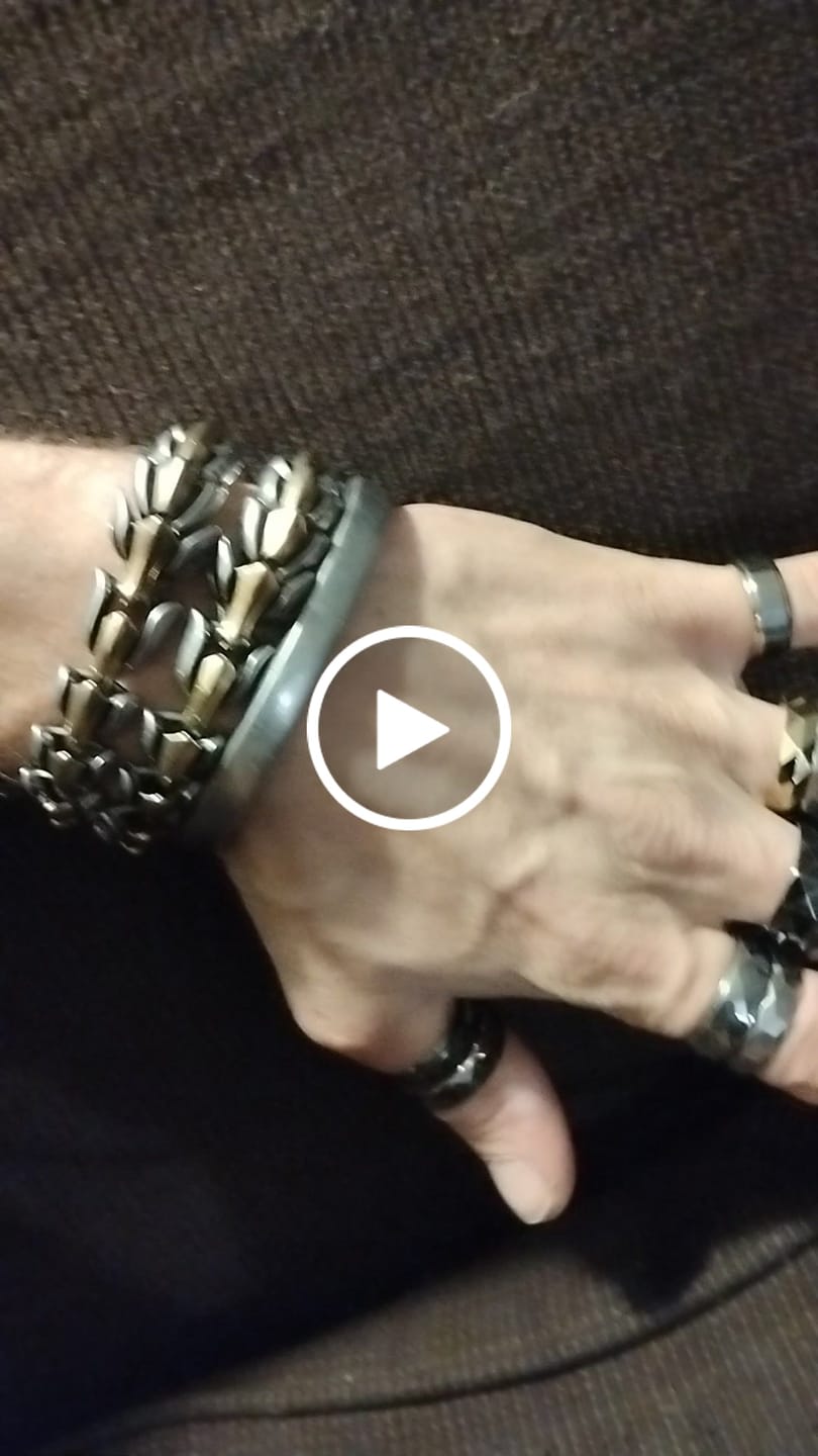 Customer video review of The Midgard Serpent - Sterling Silver Serpent Bracelet