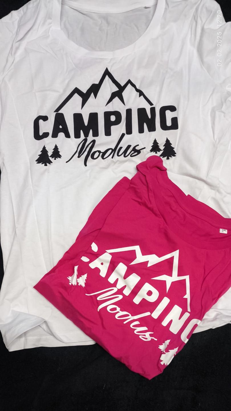 Customer photo review of Camping Modus | Shirt