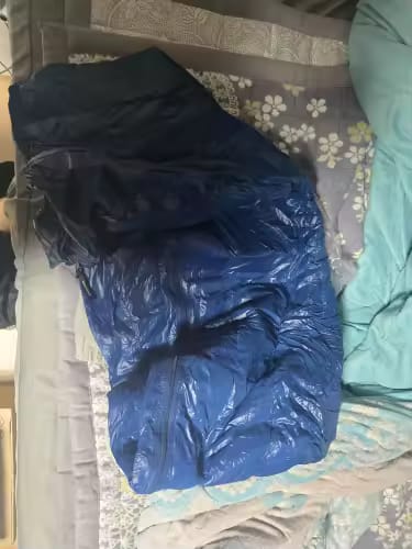 Customer photo review of 90% Gänsedaunen Schlafsack – 3-Jahreszeiten Ultraleicht Envelope-Stil