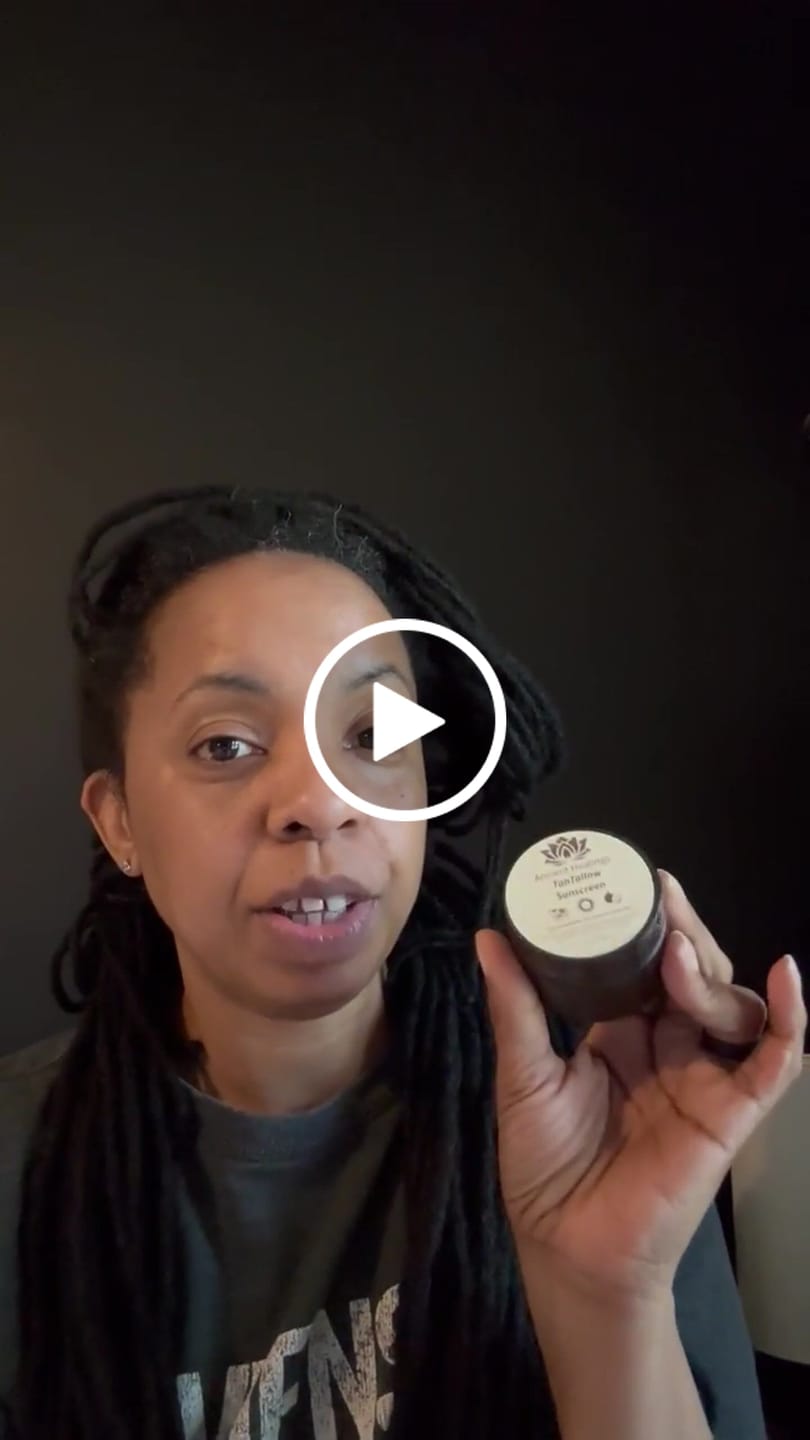 Customer video review of TanTallow Mineral Sunscreen