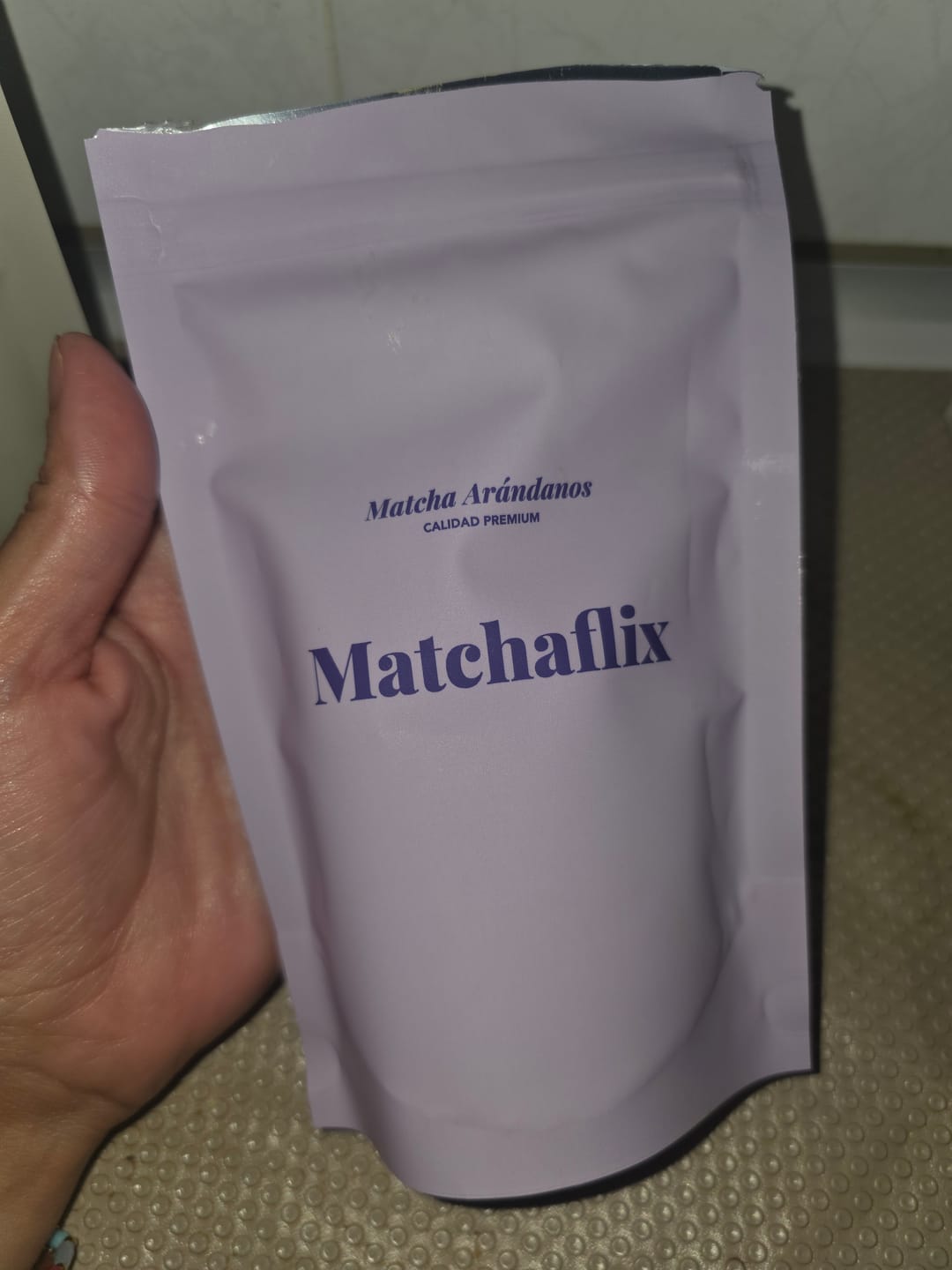 Customer photo review of Té Matcha Premium Arándanos