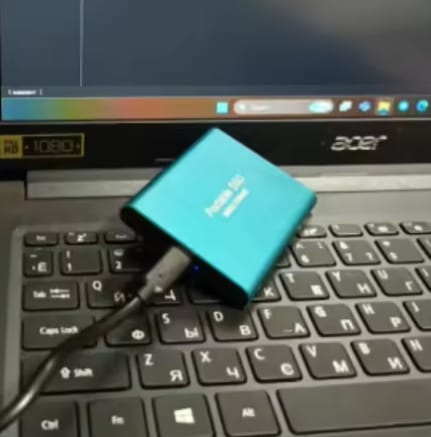 Customer photo review of Navando | 128TB externe SSD met ultrasnelle dataoverdracht