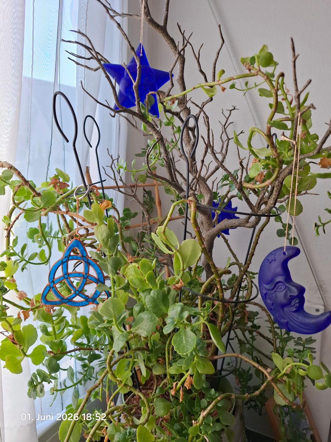Customer photo review of Triquetra Sonnenfänger – Fensteranhänger mit keltischem Knoten
