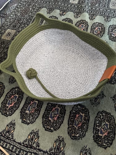 Customer photo review of Instinct Basket | Meet the first research-backed natural territory for indoor cats