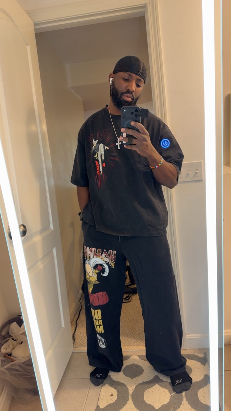 Customer photo review of 2017 - One Punch Man Sweats