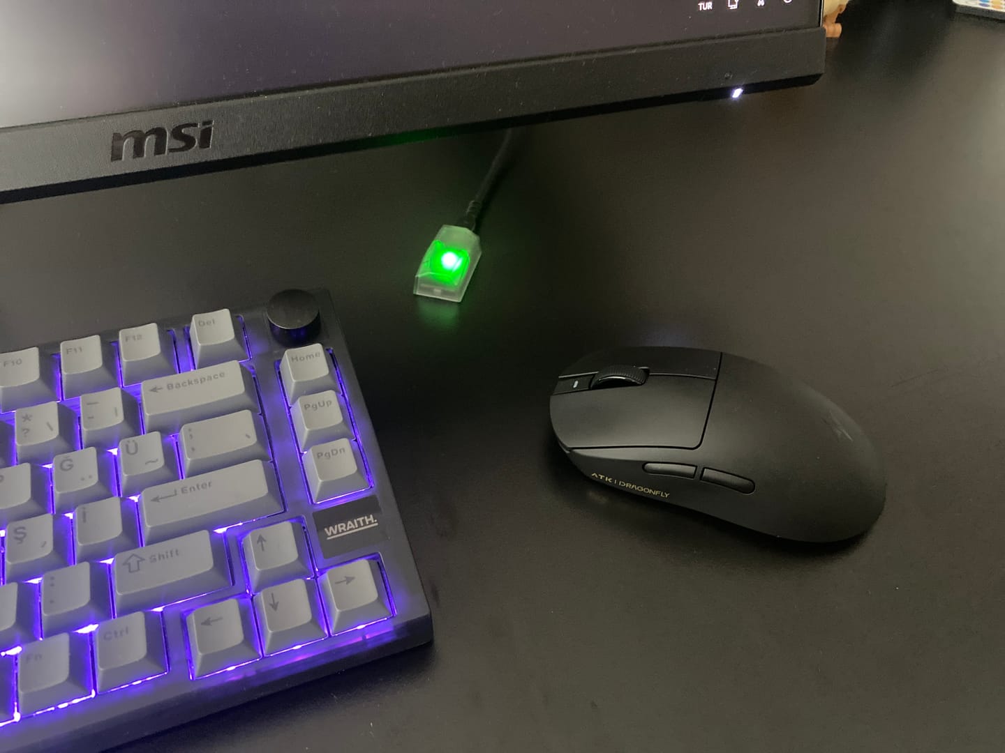 Customer photo review of ATK Dragonfly A9 Air Series Wireless Mouse
