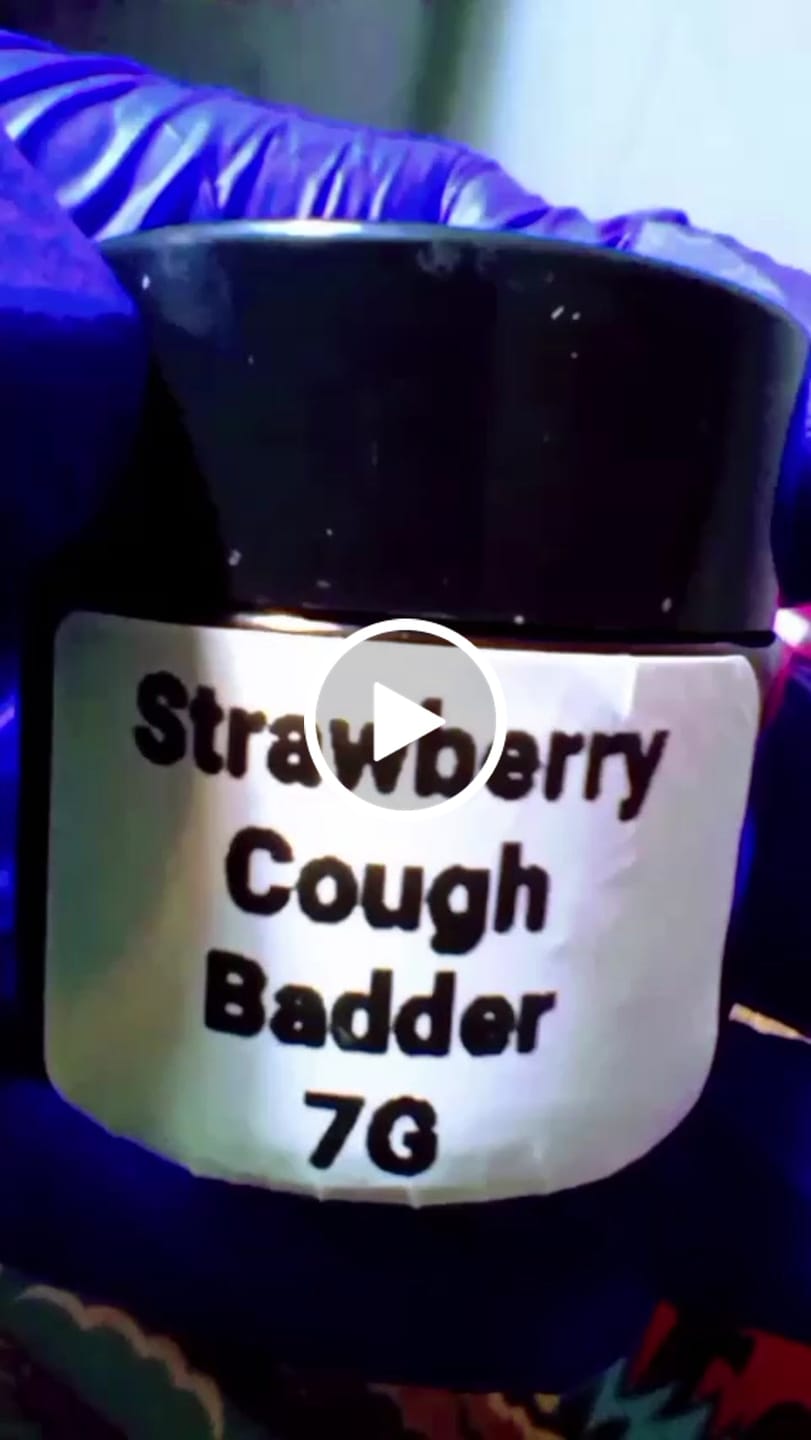 Customer video review of Legendary Badder Strawberry Cough 3.5G (BOGO)