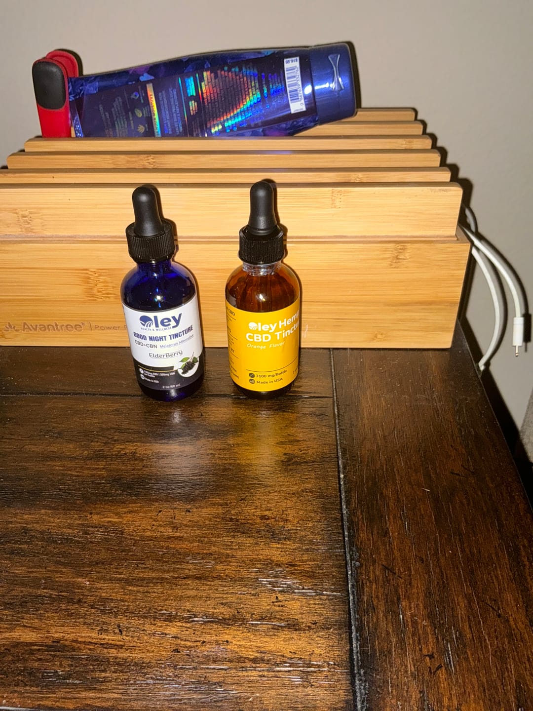 Customer photo review of Full-Spectrum Day Tincture 3100 mg Orange