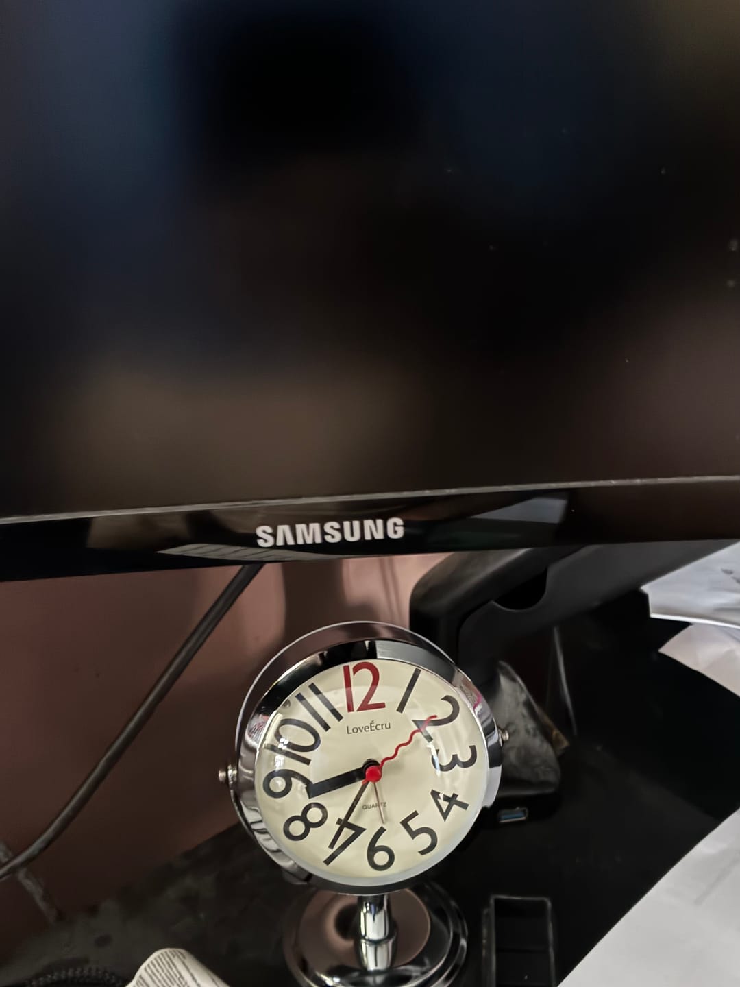 Customer photo review of Orbit Alarm Clock