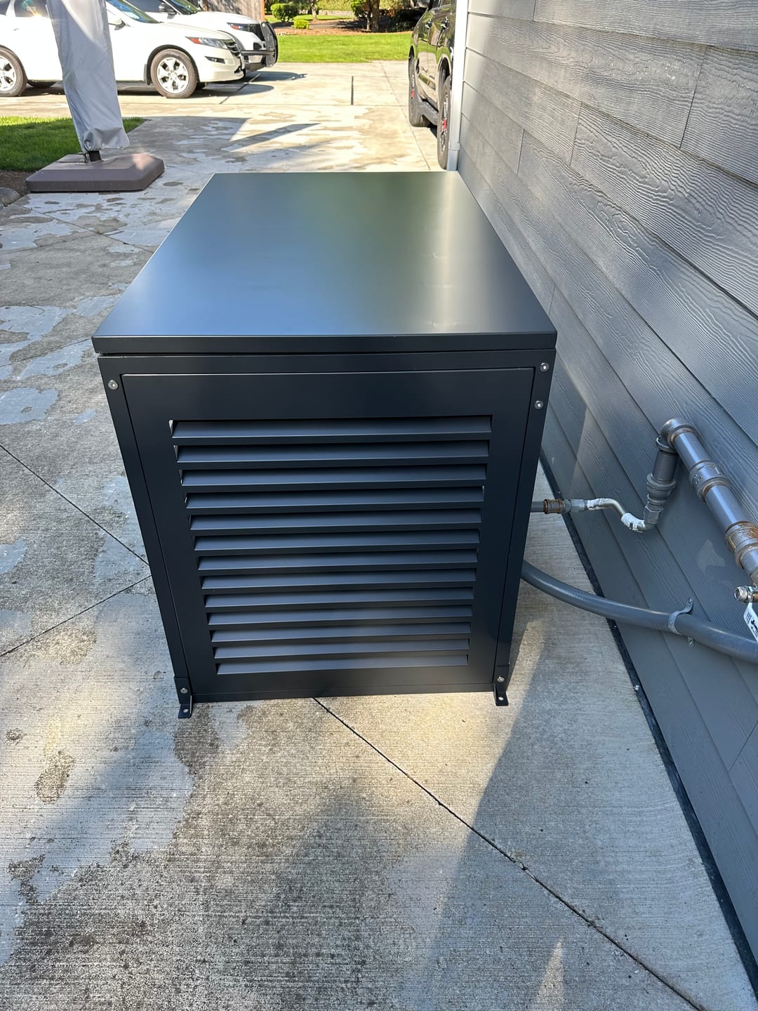 Customer photo review of Home Generator Cover