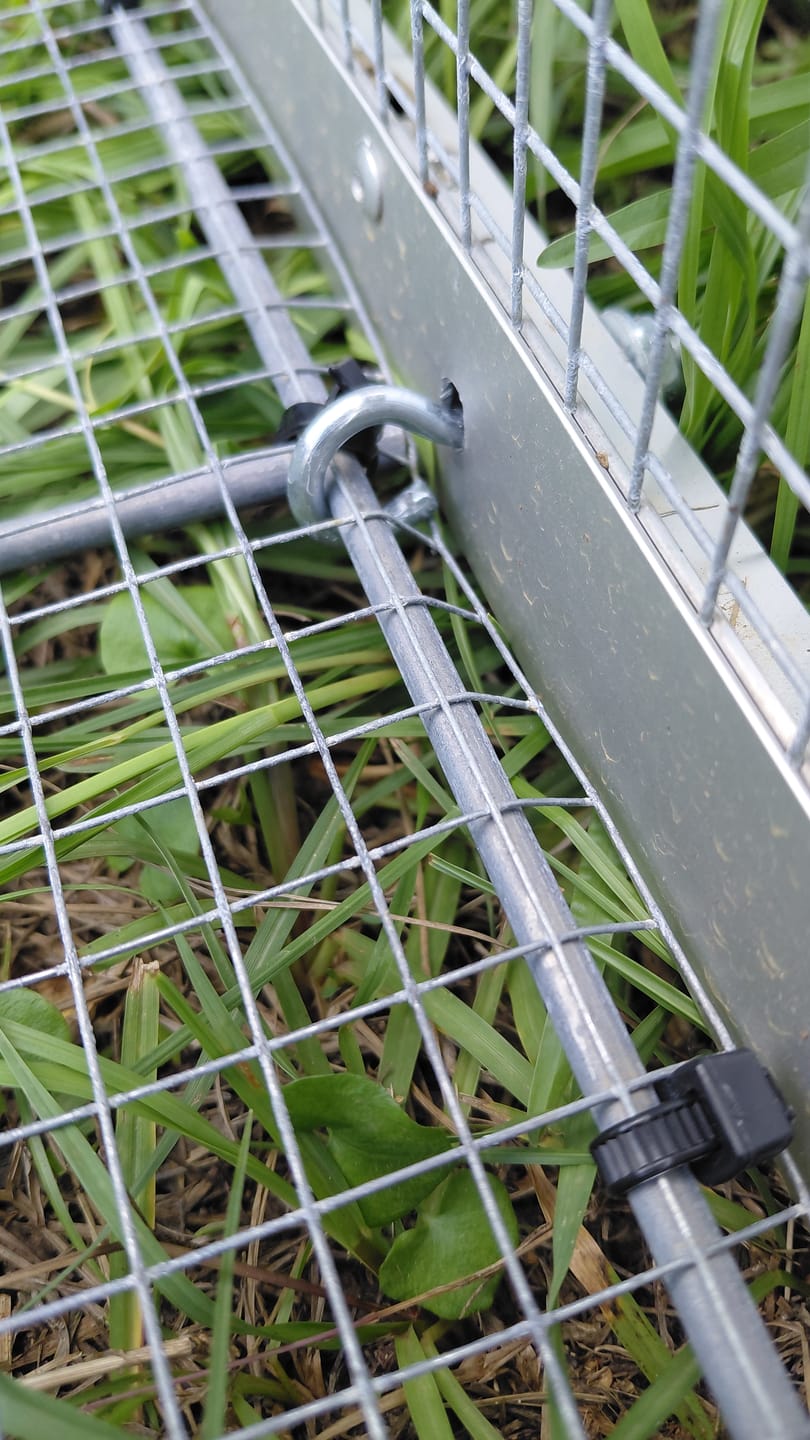 Customer photo review of Mobile Chicken Coop / Chicken Tractor