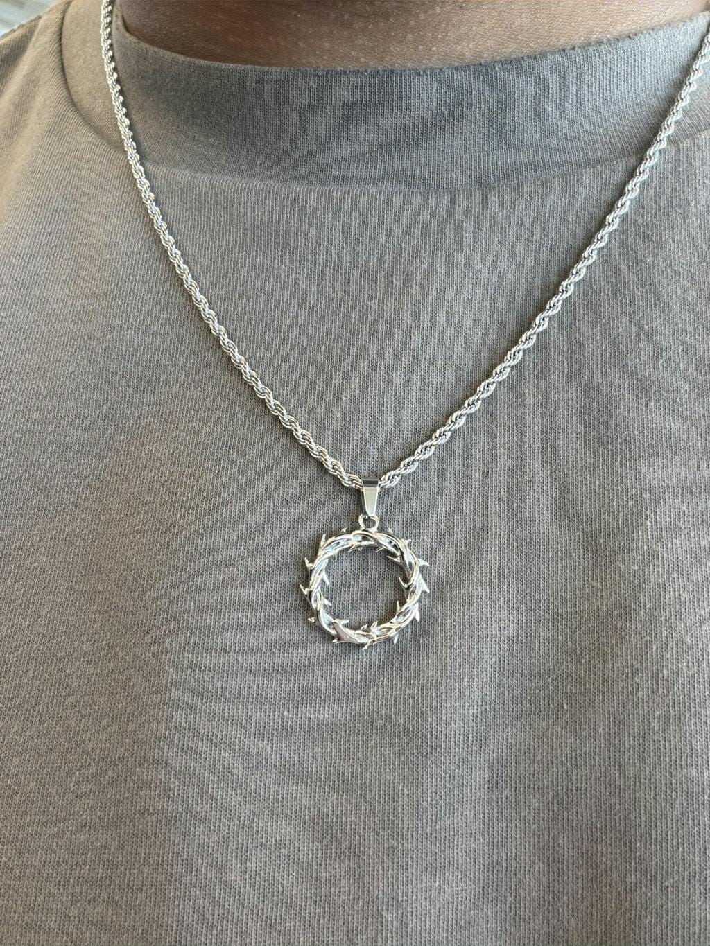 Customer photo review of Crown Of Thorns Pendant