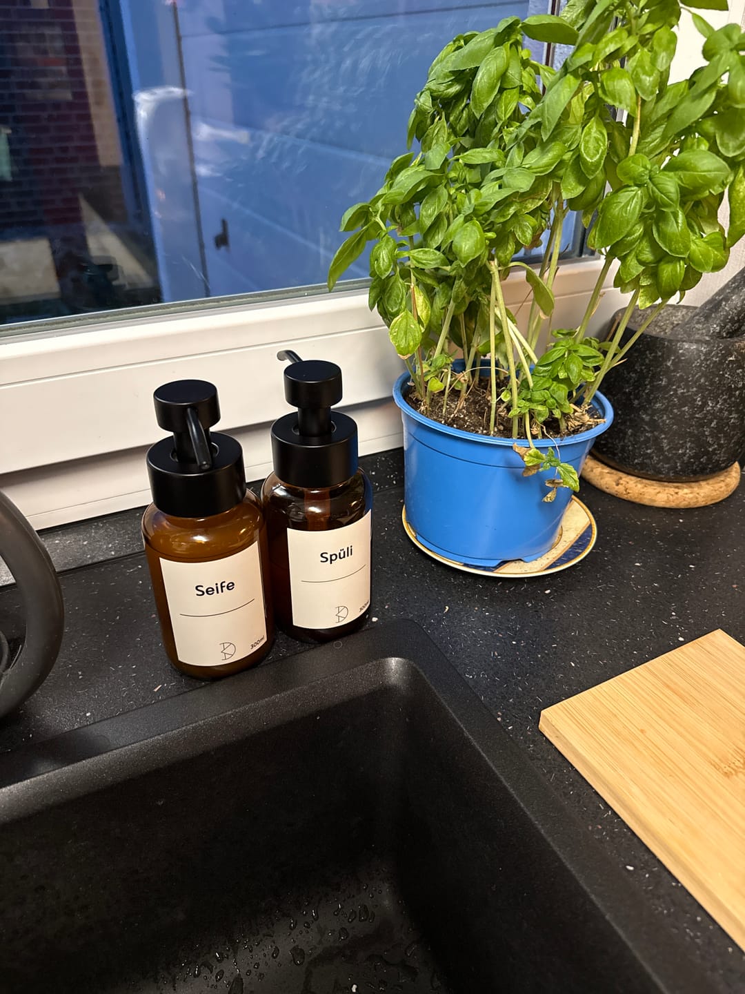 Customer photo review of Premium Starter-Set: Perfekte Küchenordnung & Design aus medizinischem Braunglas