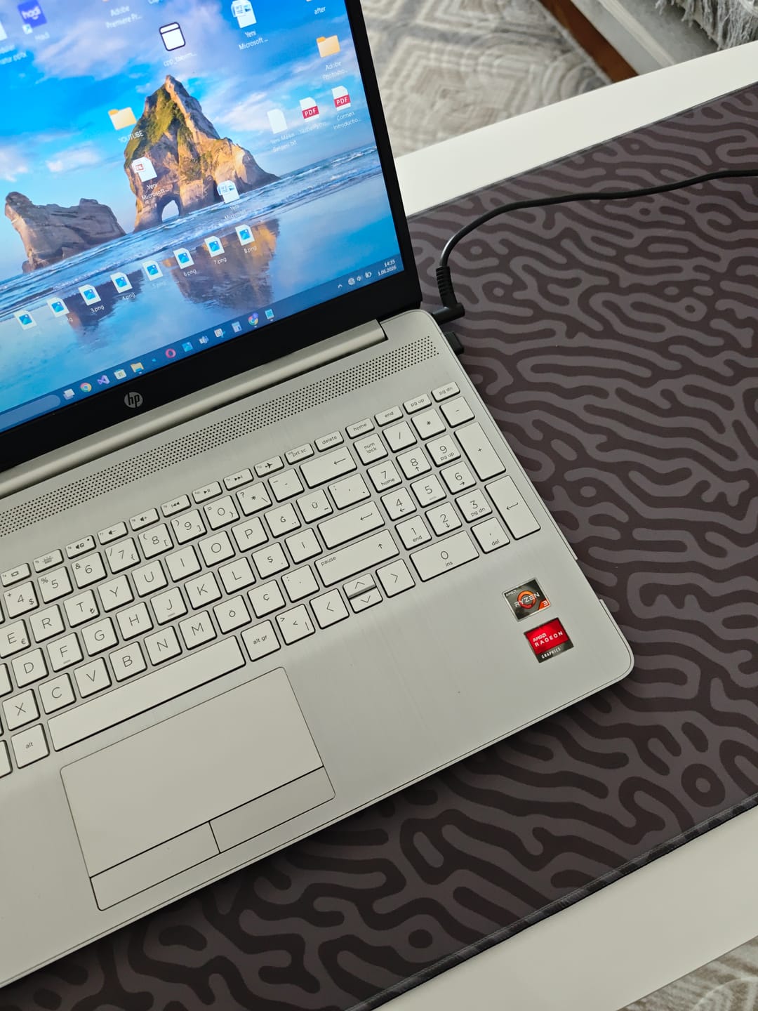 Customer photo review of Wraith Studio Jungle Maze Deskmat
