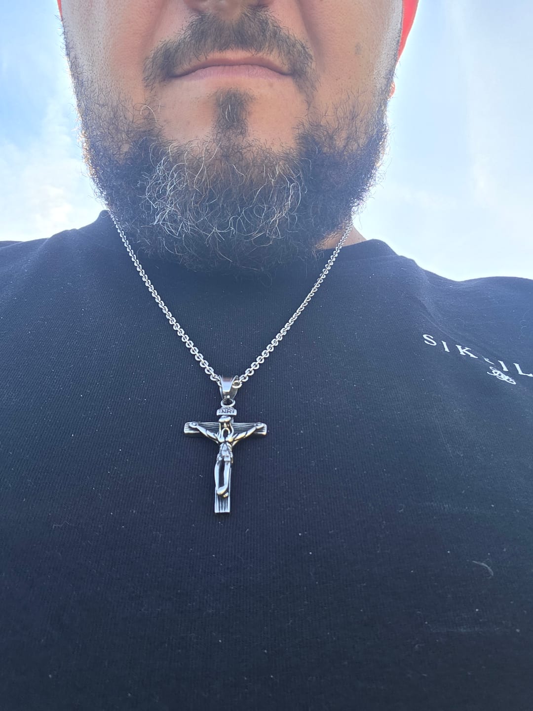 Customer photo review of Jesus Piece.