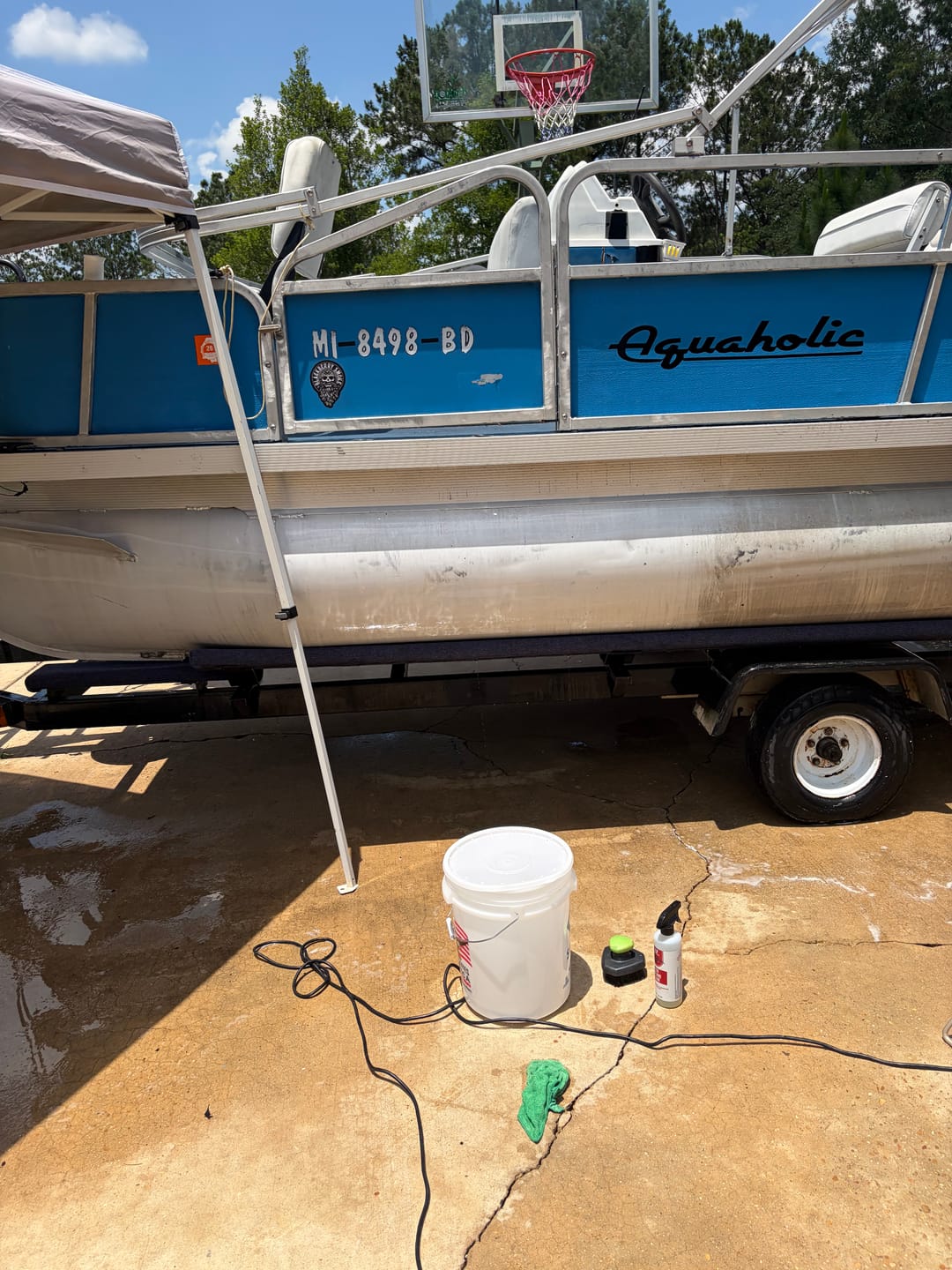 Customer photo review of 13 Supplies® Acid Machine Clean: All Purpose Acid Cleaner for Vehicles, Boats, RVs & Equipment