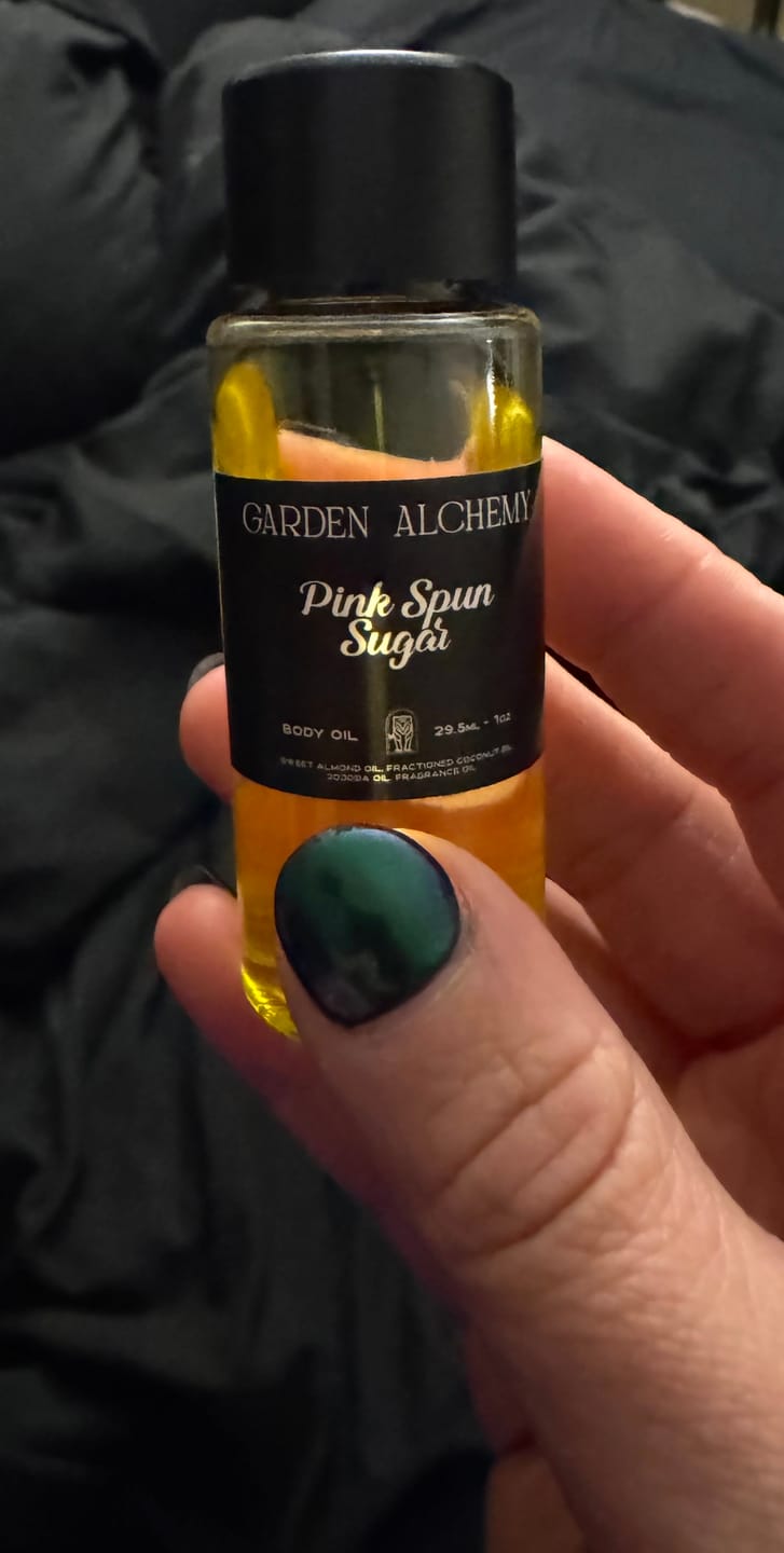 Customer photo review of PINK SPUN SUGAR