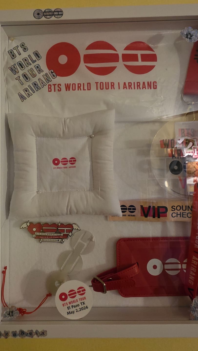 Customer photo review of BTS 2026 City Tour Pin