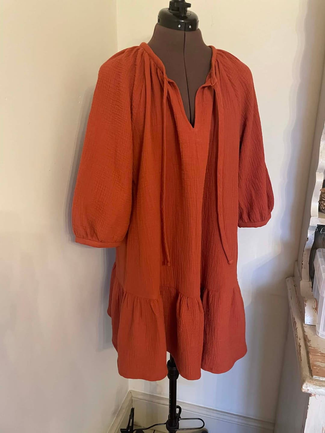Customer photo review of Plain Double Gauze Fabric