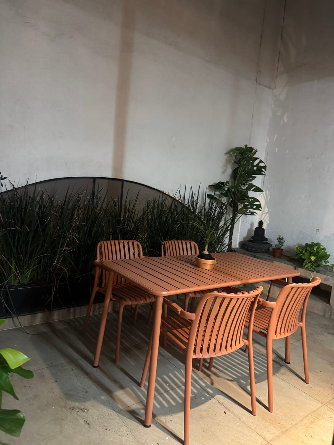 Customer photo review of Mesa de exterior Formentera