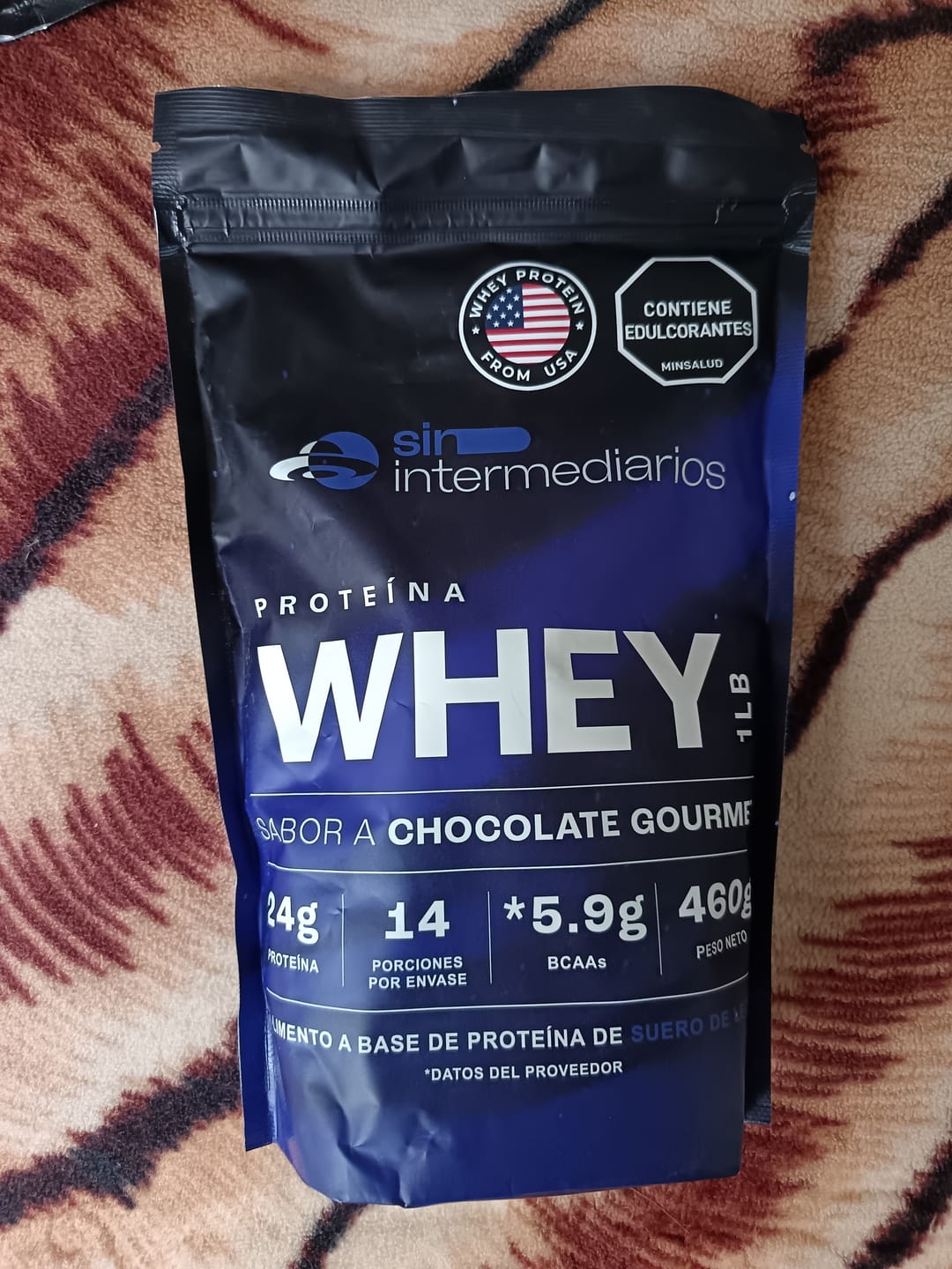 Customer photo review of Proteína Whey - Chocolate