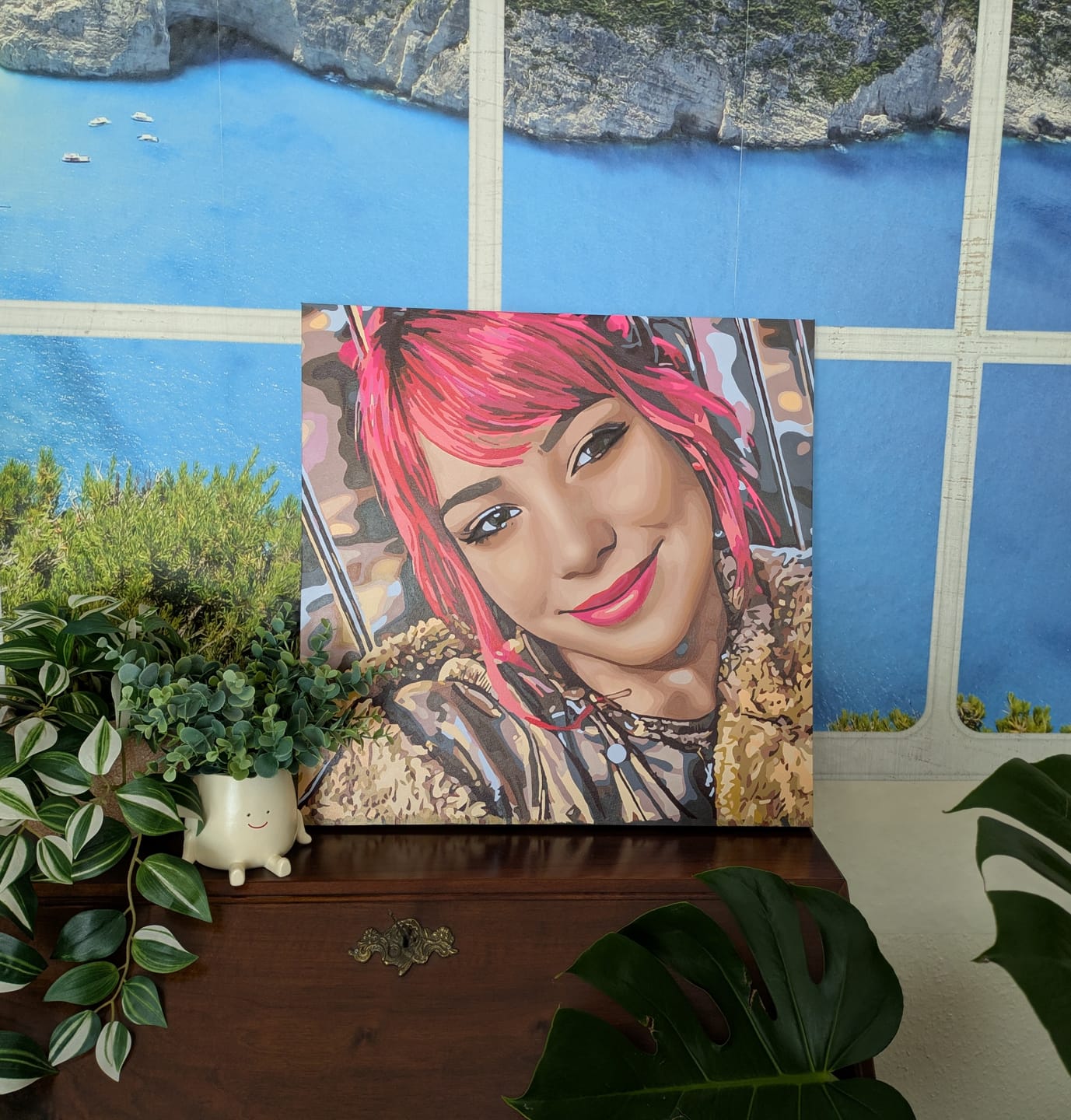 Customer photo review of Malen nach Zahlen - Dein Wunschmotiv