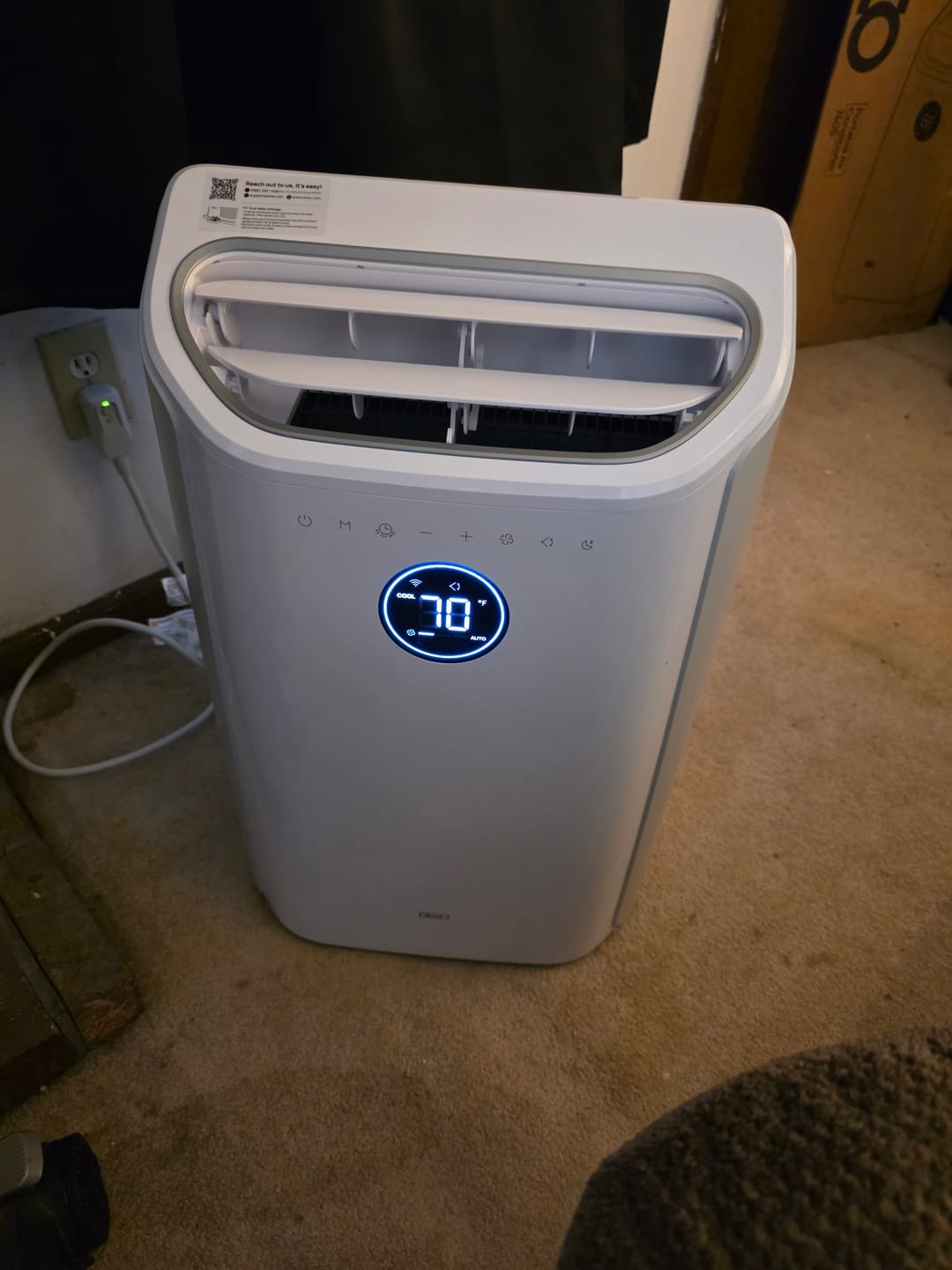 Customer photo review of Portable Air Conditioner 740S