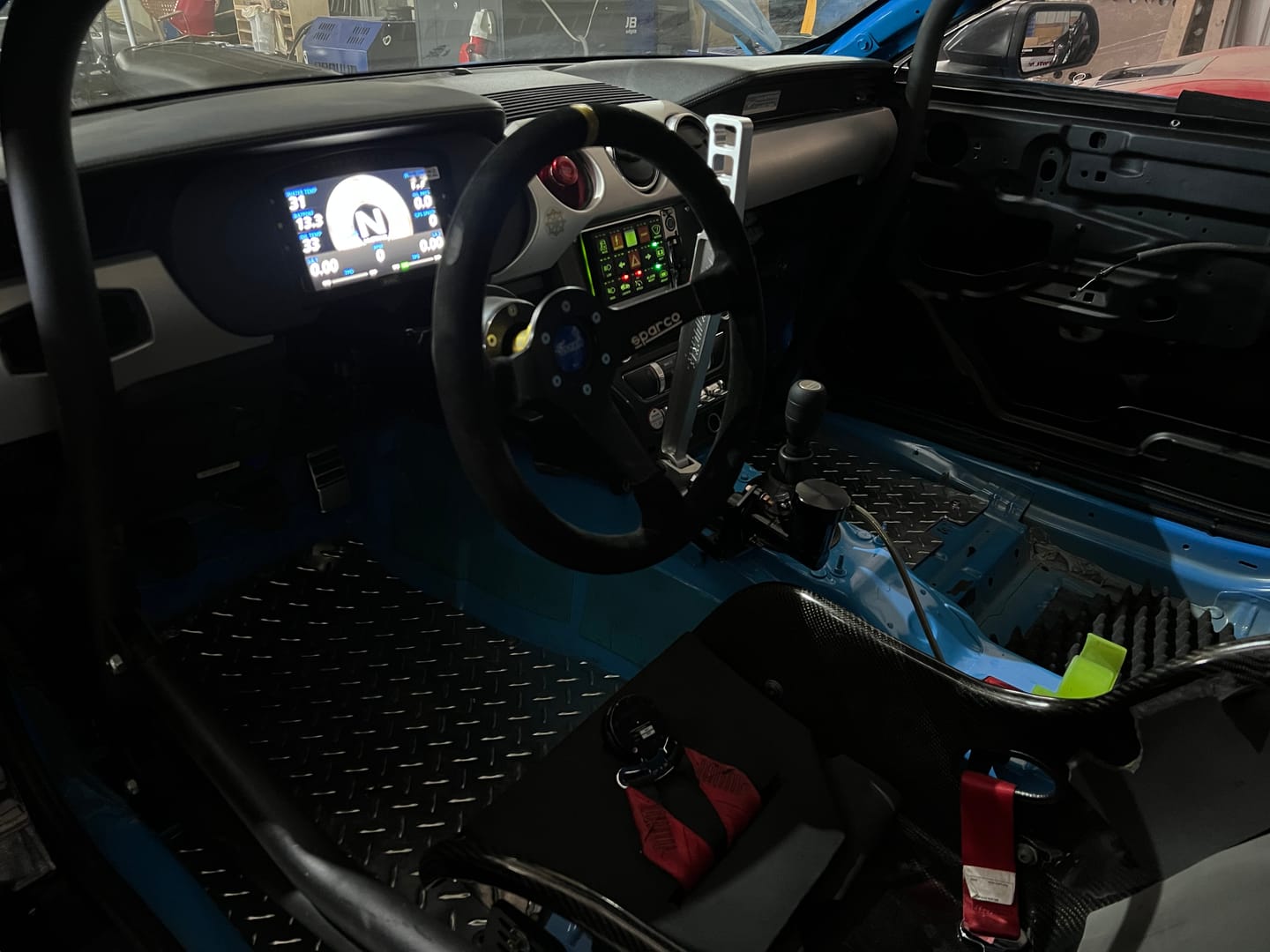 Customer photo review of Ford Mustang S550 Dash Cluster Mount