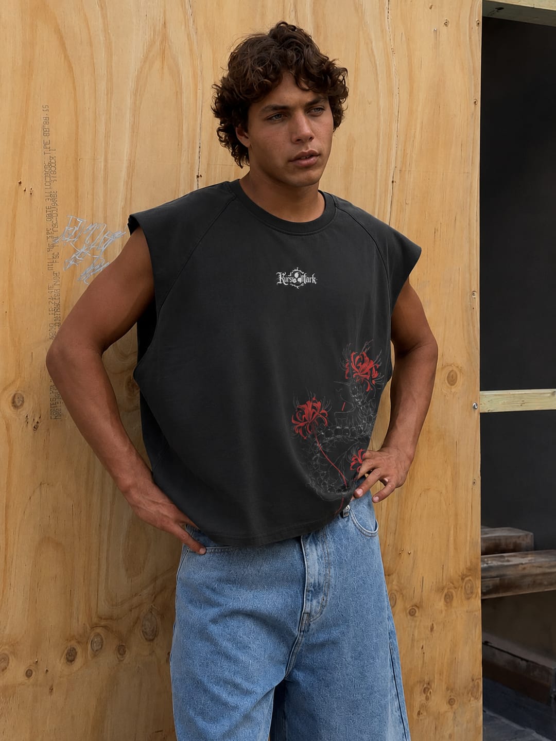 Customer photo review of Ken Kaneki Kurse Mark Tank Top