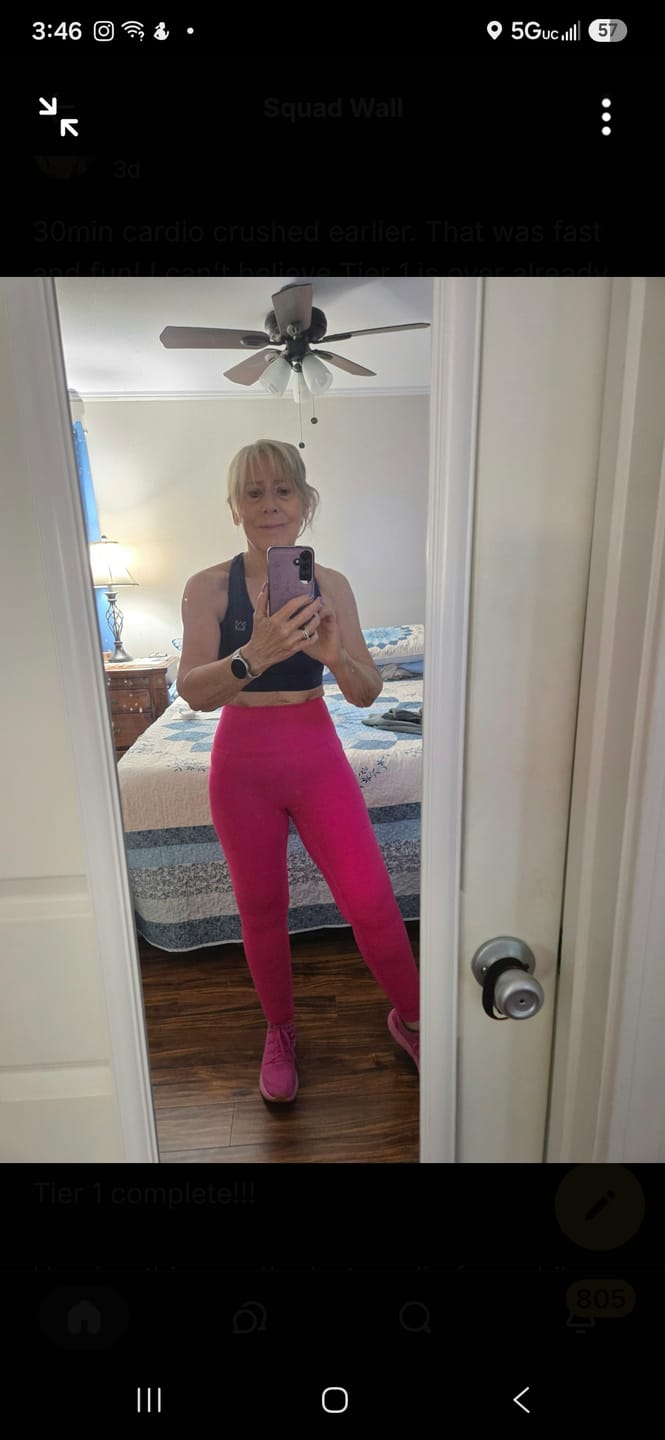Customer photo review of DAYDREAM Full Length Pocket Legging