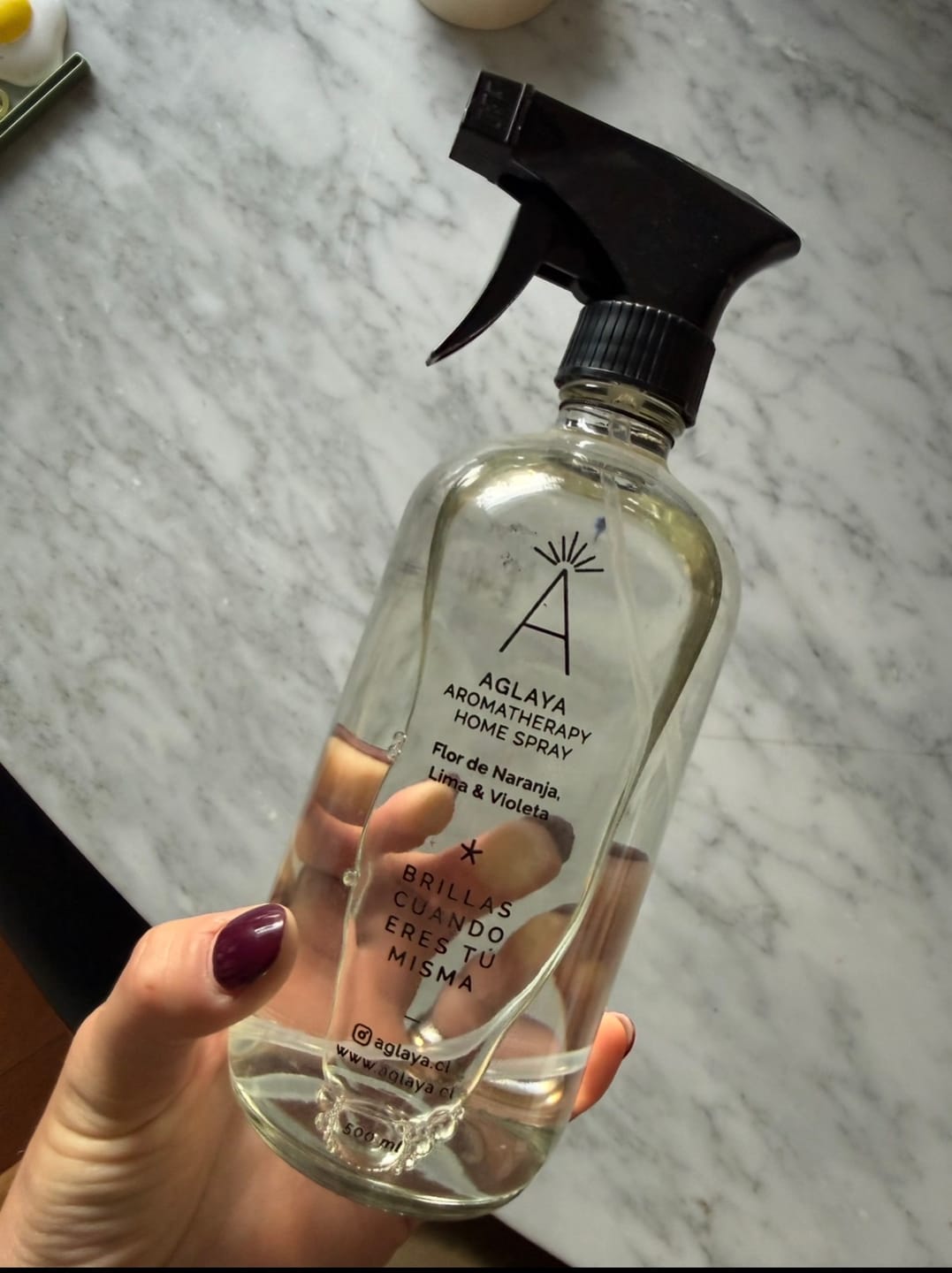 Customer photo review of HomeSpray 500 ml