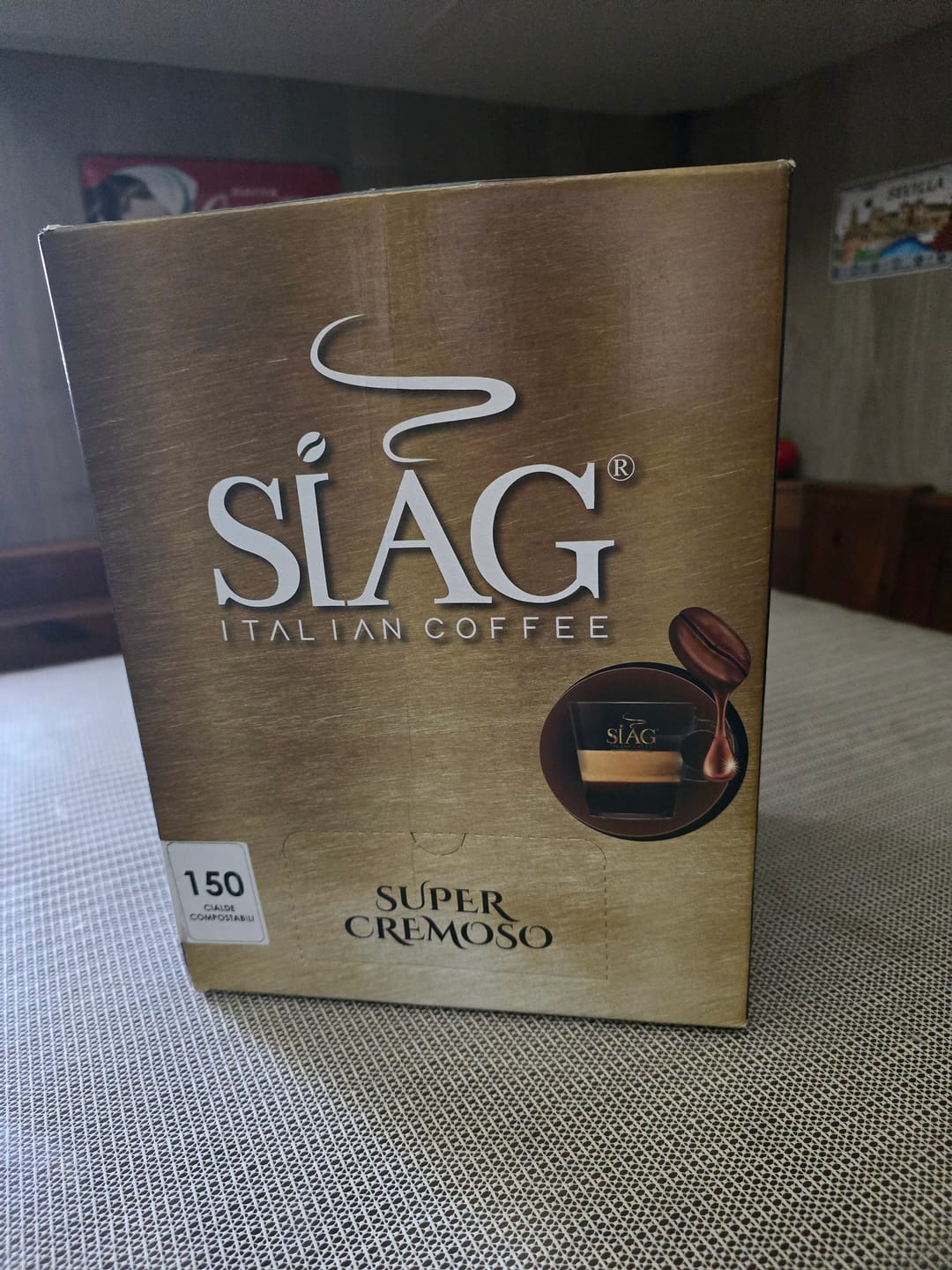 Customer photo review of 150 Cialde - SIAG CAFFE' - Miscela Super Cremosa