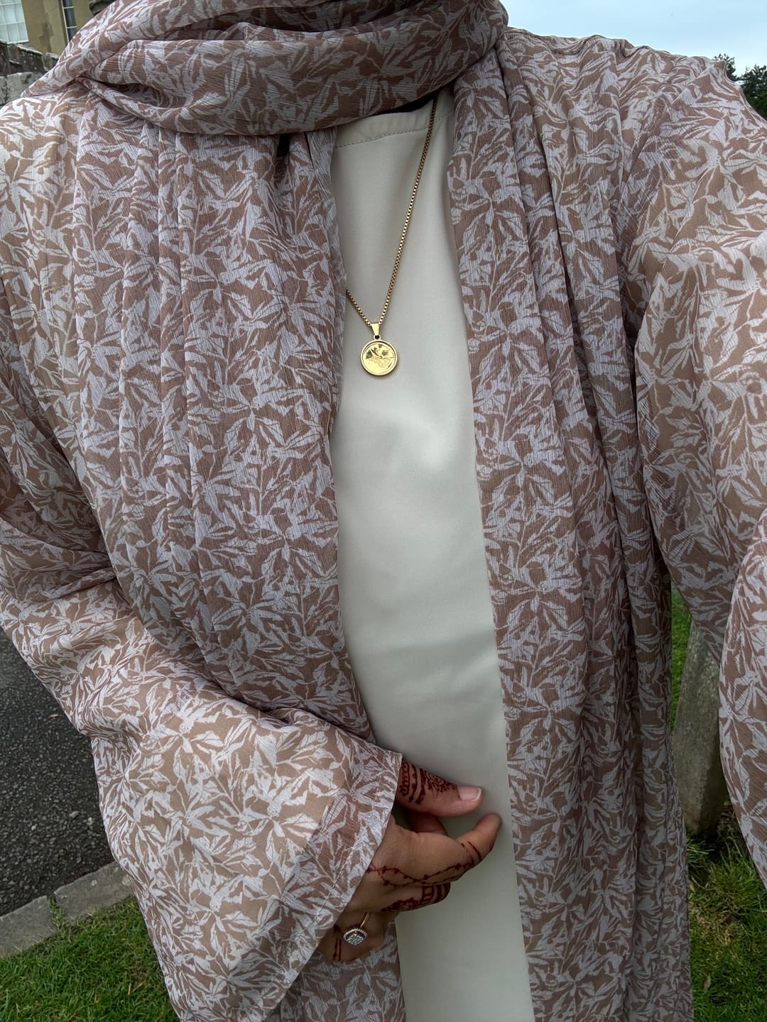 Customer photo review of it's Written Necklace - Maktub