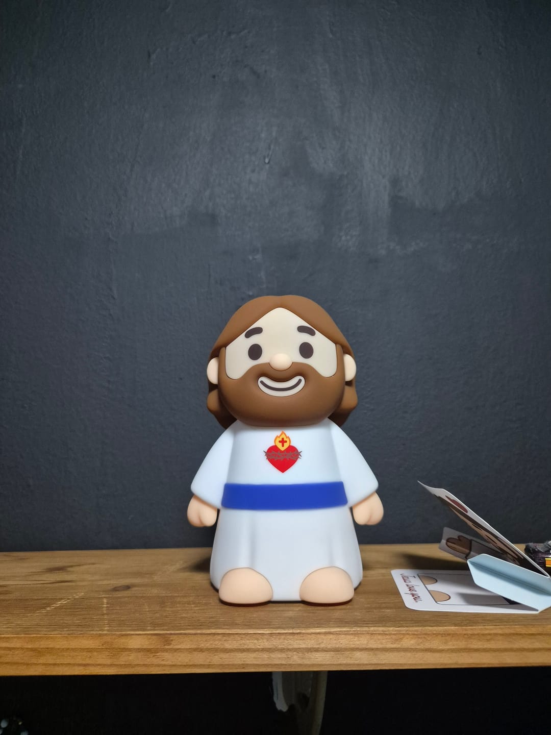 Customer photo review of MeWaii® Jesus Peaceful Spiritual Silicone Squishy Night Light Prayer Corner Holy Figure Lamp for Perfect Gift