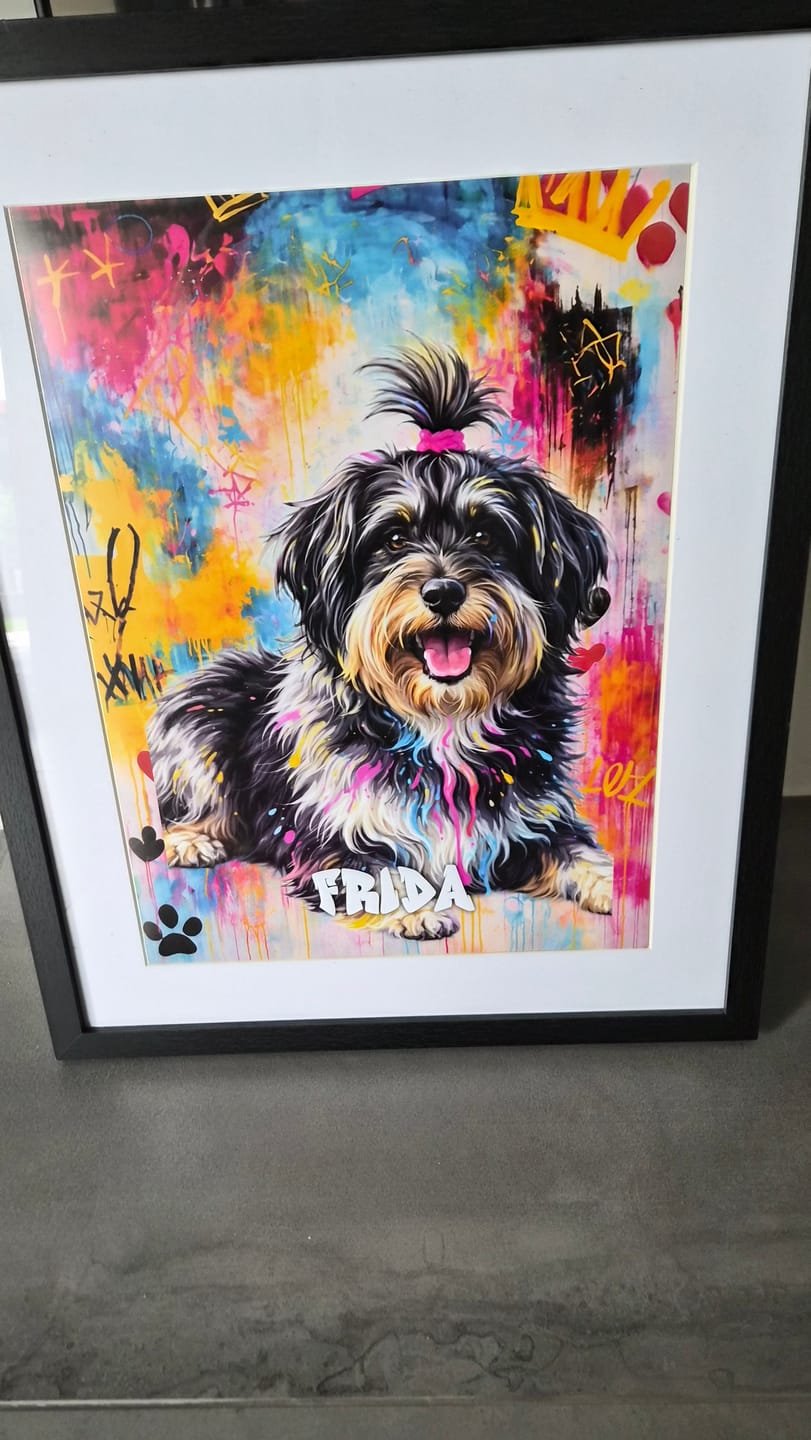 Customer photo review of Personalisiertes Poster - Graffiti