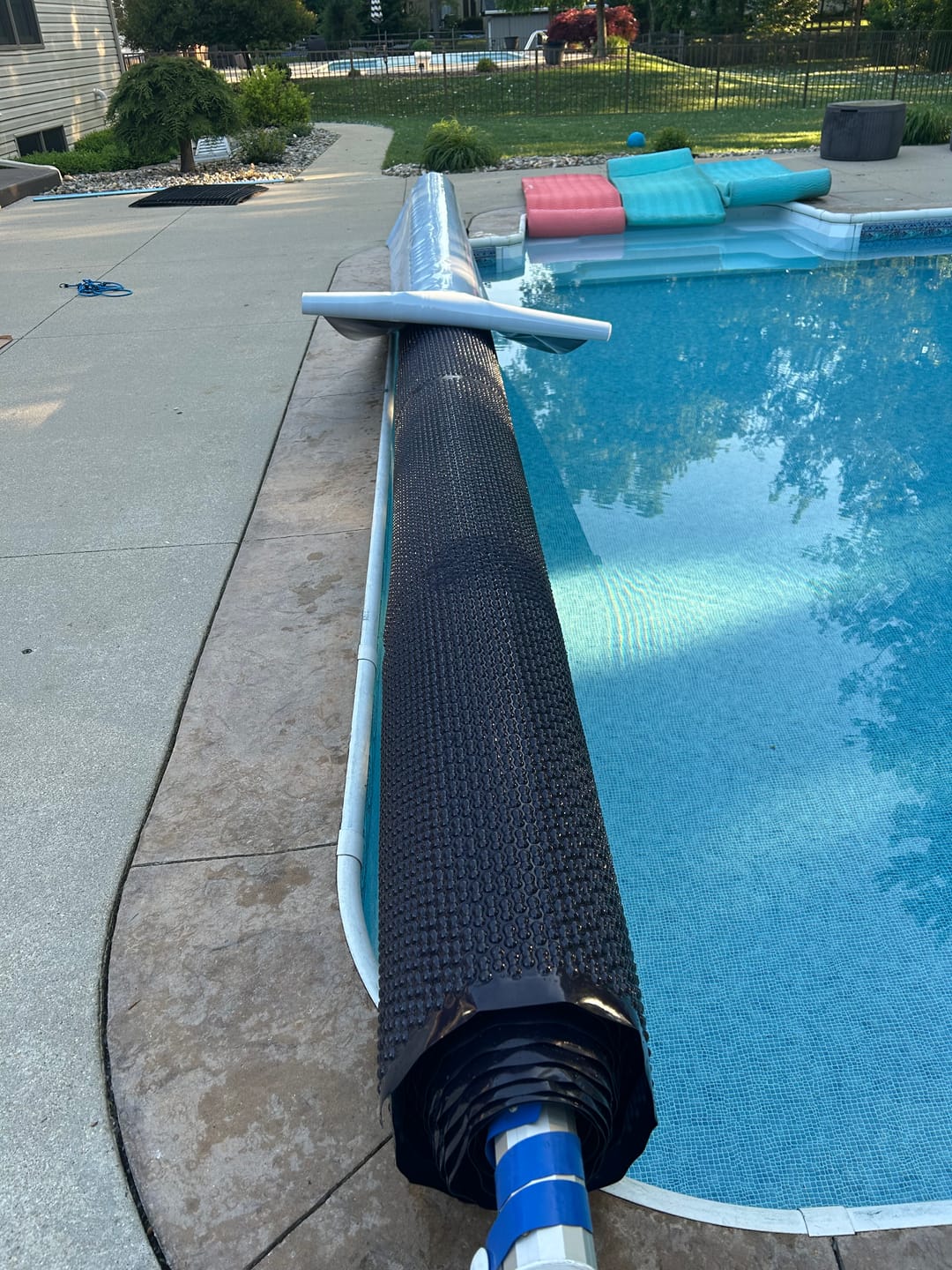 Customer photo review of GeoBubble EnergyGuard™ Award-Winning Solar Pool Cover - The Best Cover For Heating While Inhibiting Algae
