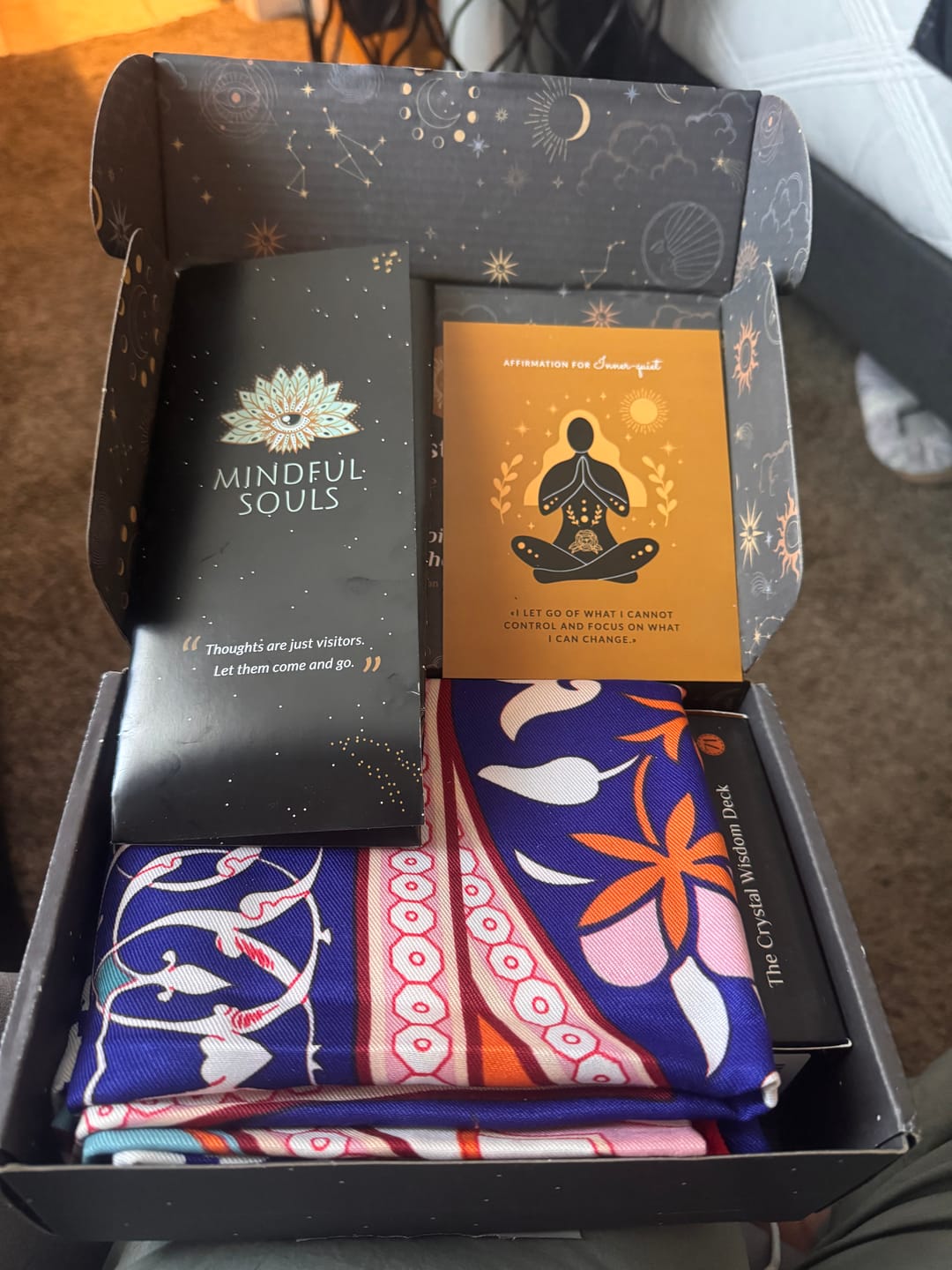 Customer photo review of Mindful Subscription Box