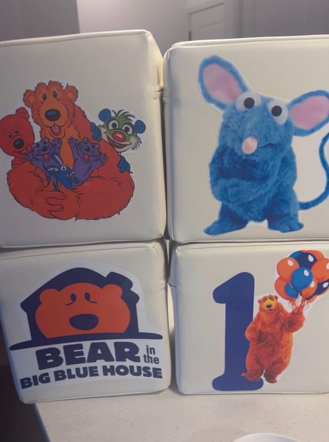 Customer photo review of Soft Play -6 -Cubes 8"