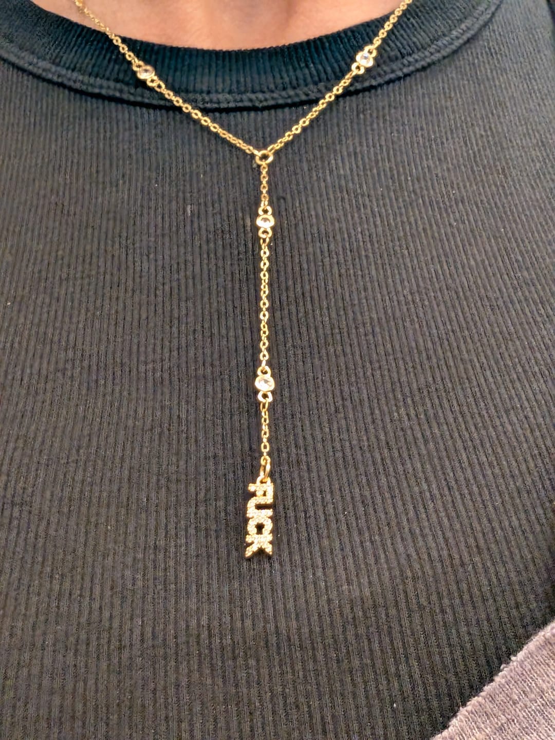 Customer photo review of Fuck Necklace