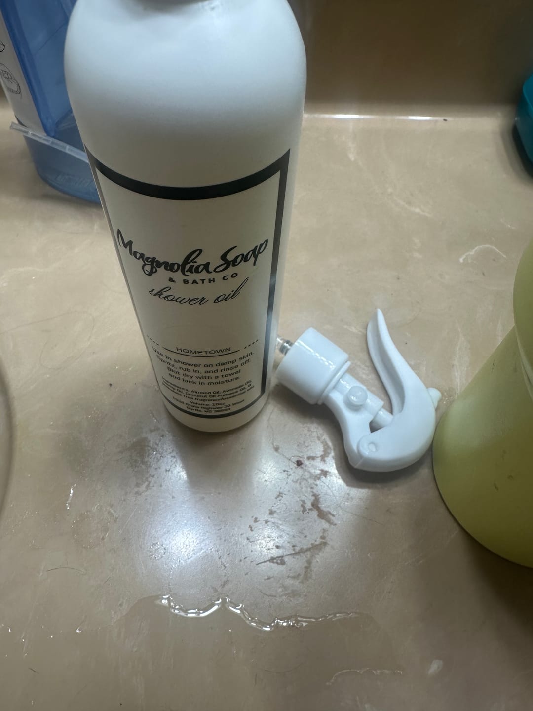 Customer photo review of Shower Oil-Hometown
