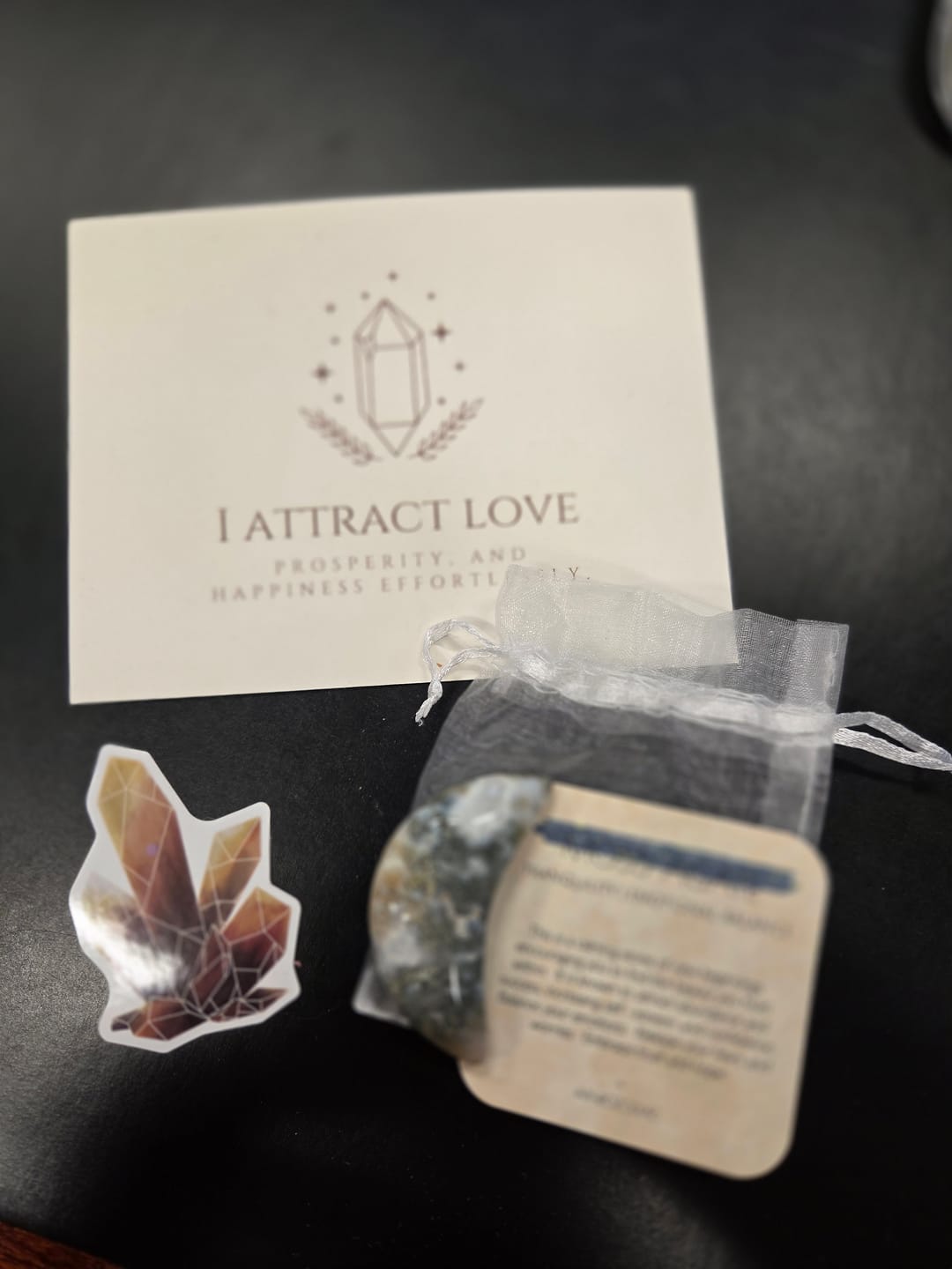 Customer photo review of Ocean Inspired Crystal Moon