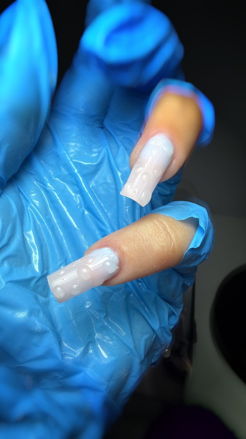 Customer photo review of Set Water Drops Top Gel (2 buc)