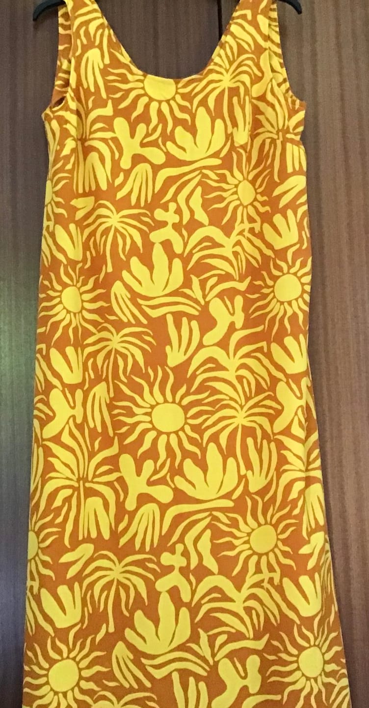 Customer photo review of Beach Bliss Viscose Poplin Fabric