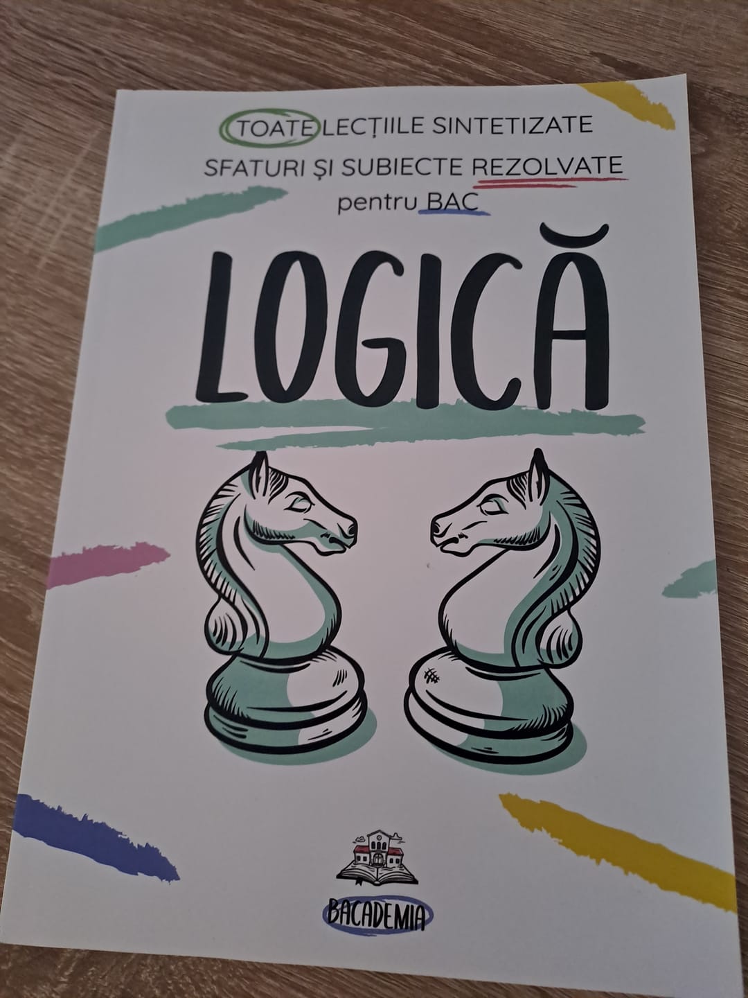 Customer photo review of Carte Logică Bacalaureat Bacademia
