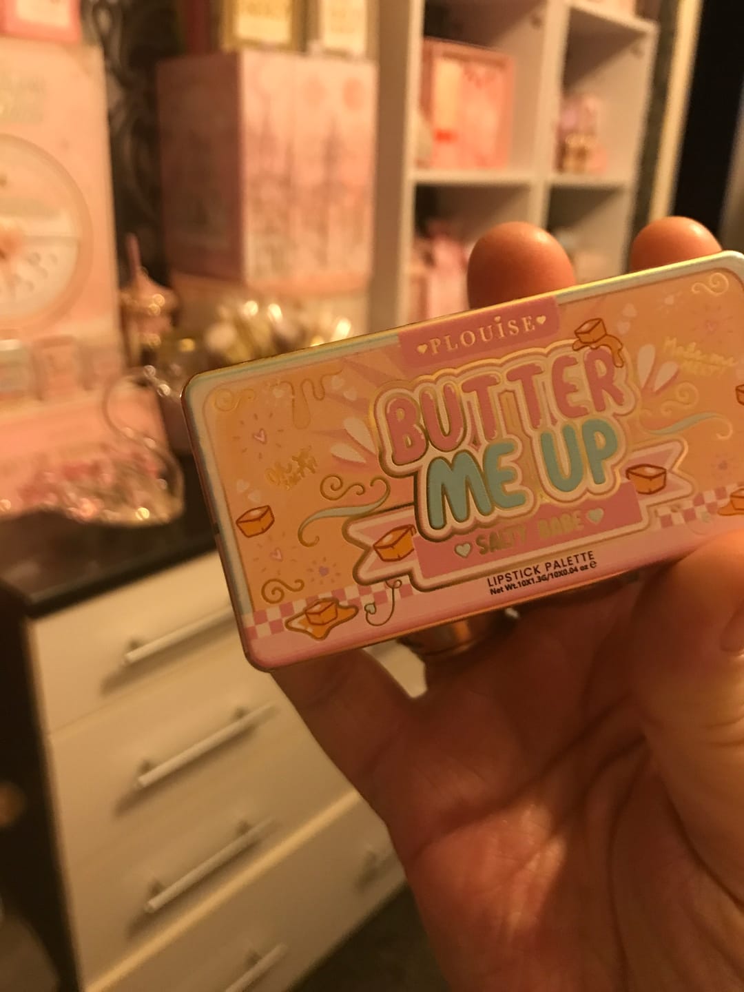 Customer photo review of Butter Me Up Lipstick Palettes