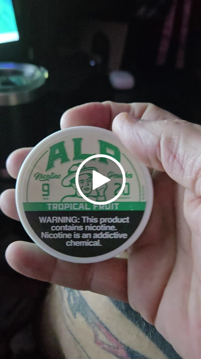 Customer video review of Mountain Wintergreen Nicotine Pouches