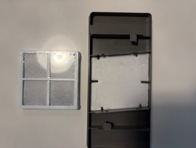 Customer photo review of LG Refrigerator Air Filter LT120F