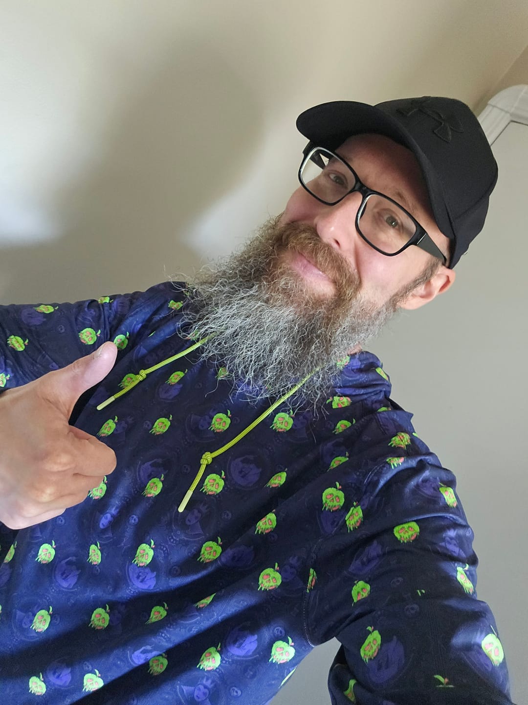Customer photo review of Disney Villains "Bad Apples" – Performance Hoodie