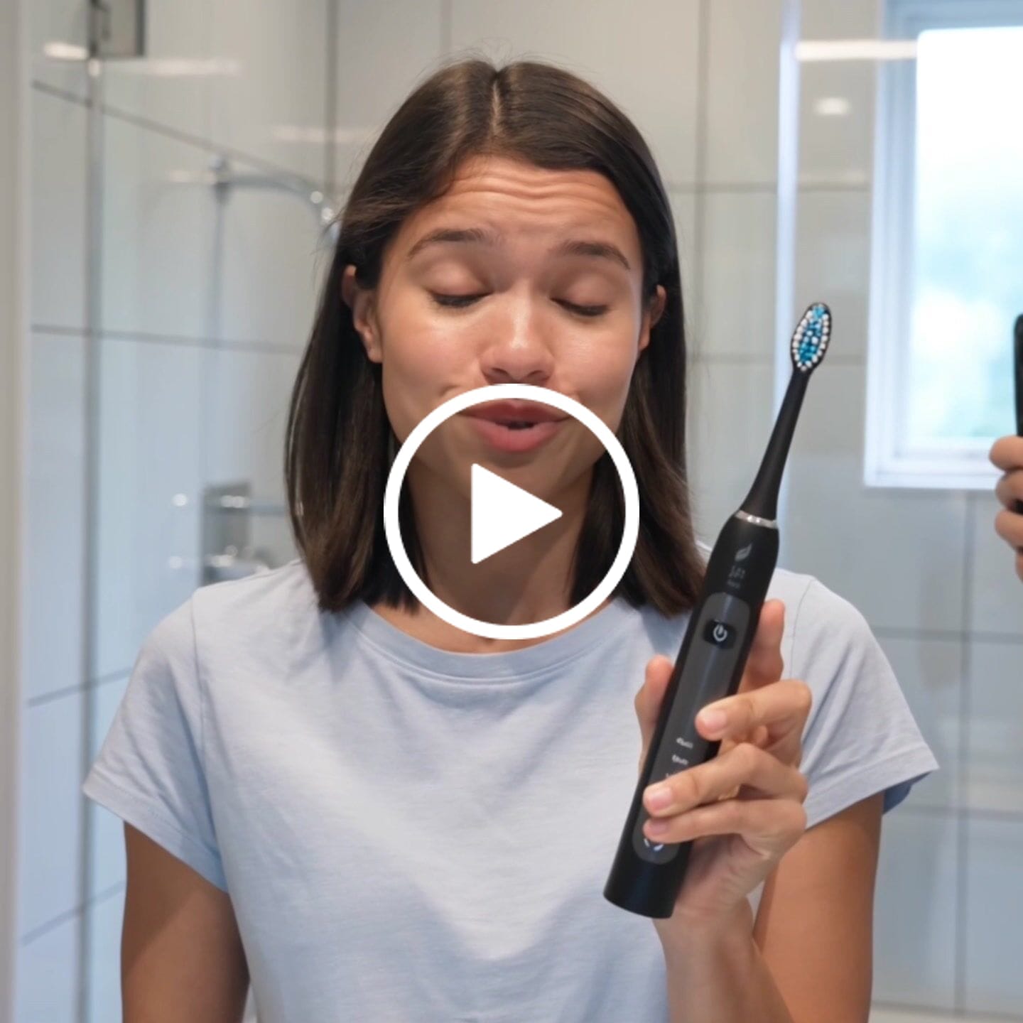 Customer video review of Jet Sonic Toothbrush Dual Set